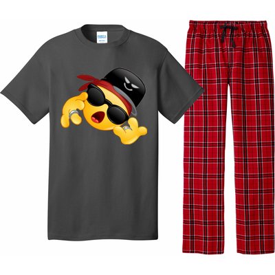 Gangster Emoji Smiley Pajama Set