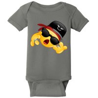 Gangster Emoji Smiley Baby Bodysuit