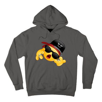 Gangster Emoji Smiley Tall Hoodie