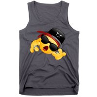 Gangster Emoji Smiley Tank Top