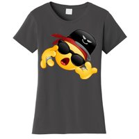 Gangster Emoji Smiley Women's T-Shirt