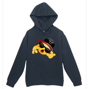 Gangster Emoji Smiley Urban Pullover Hoodie