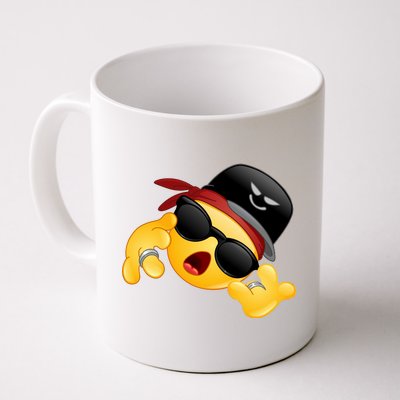 Gangster Emoji Smiley Coffee Mug