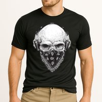 Gangster Skull Cooling Performance Crew T-Shirt