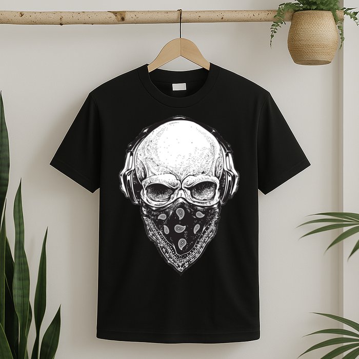 Gangster Skull T-Shirt