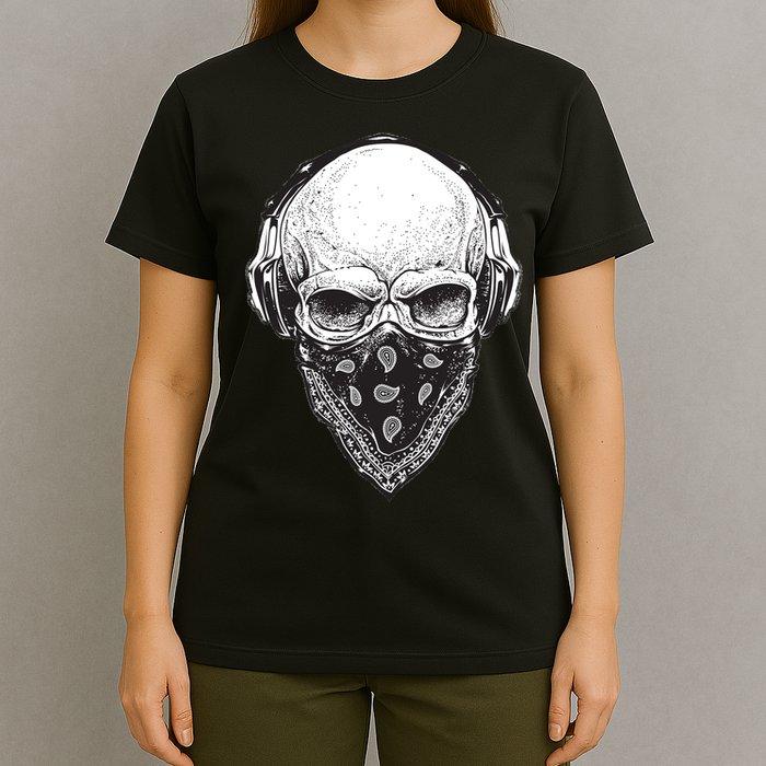 Gangster Skull T-Shirt