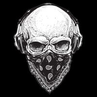 Gangster Skull T-Shirt