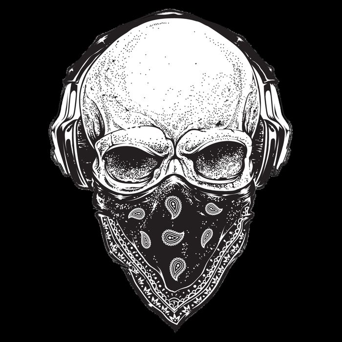 Gangster Skull T-Shirt