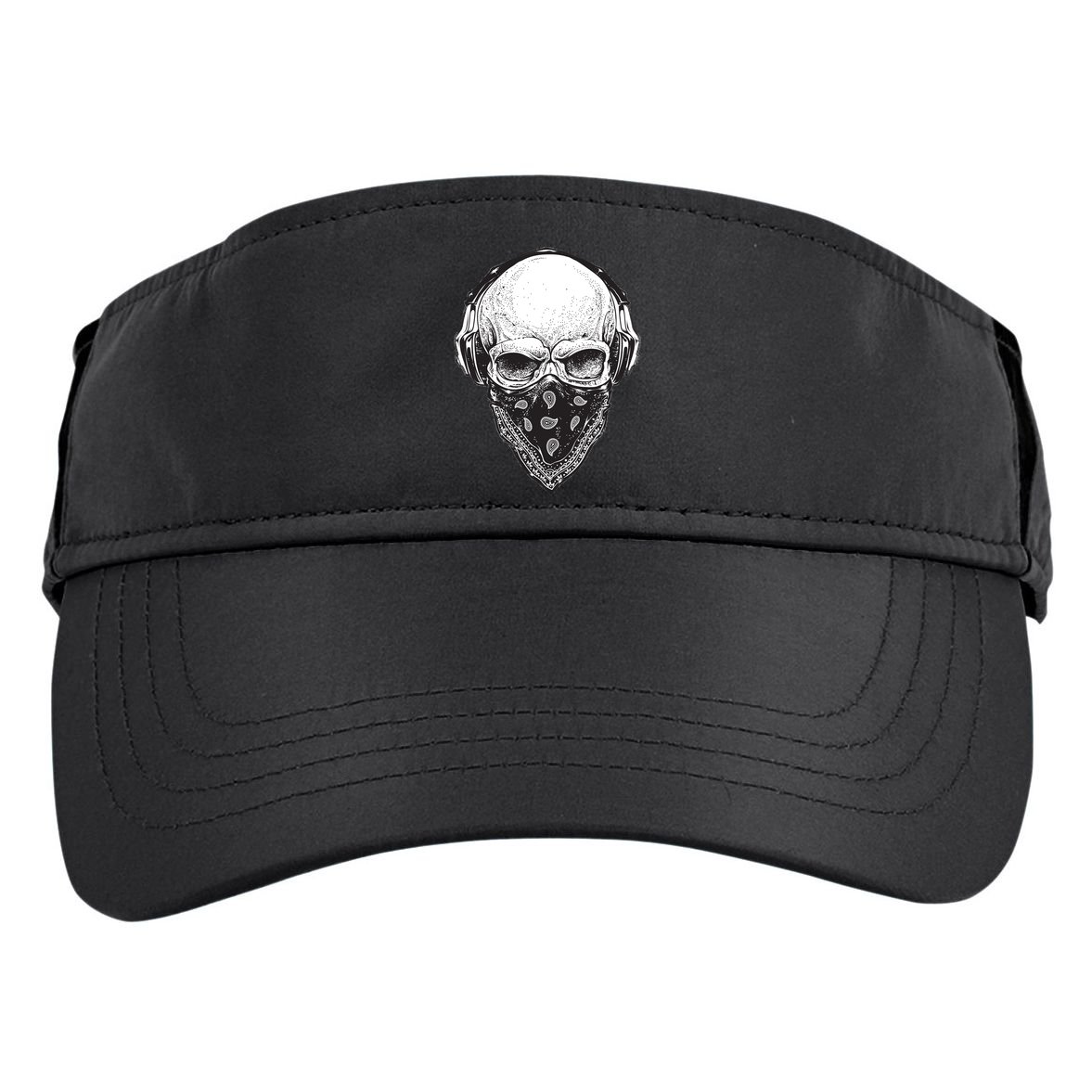 Gangster Skull Adult Drive Performance Visor