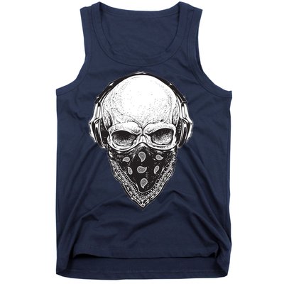 Gangster Skull Tank Top