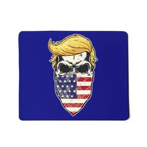 Gangster Trump USA Bandanna Skull Mousepad