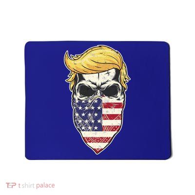 Gangster Trump USA Bandanna Skull Mousepad