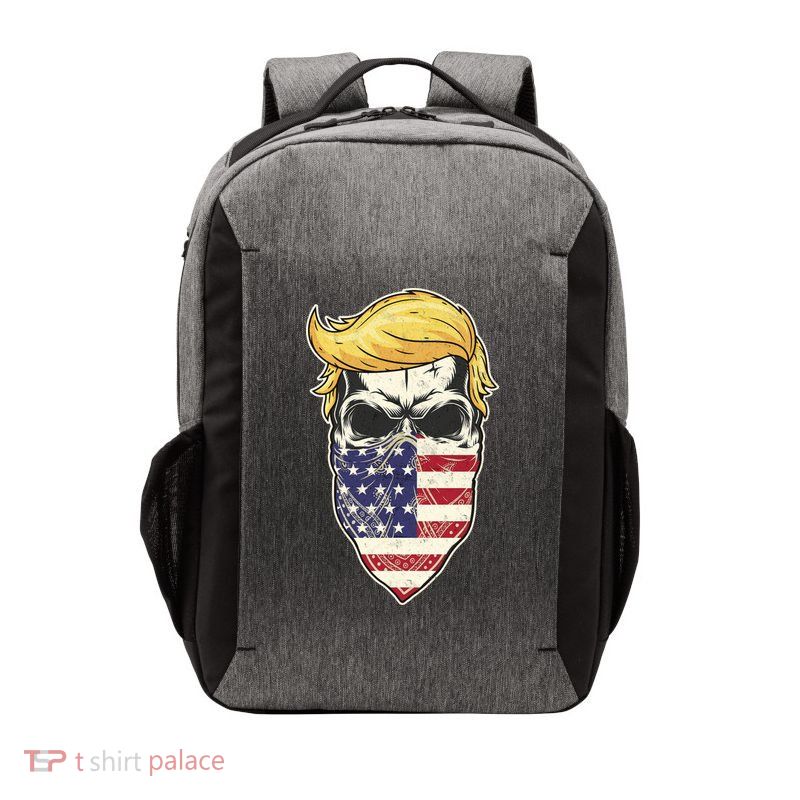 Gangster Trump USA Bandanna Skull Vector Backpack
