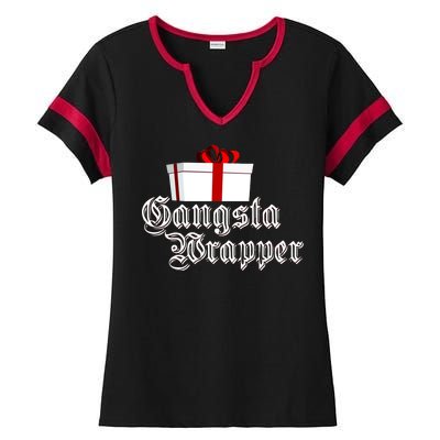 Gangster Wrapper Ladies Halftime Notch Neck Tee