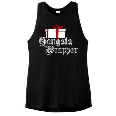 Gangster Wrapper Ladies PosiCharge Tri-Blend Wicking Tank