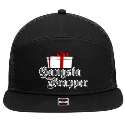 Gangster Wrapper 7 Panel Mesh Trucker Snapback Hat