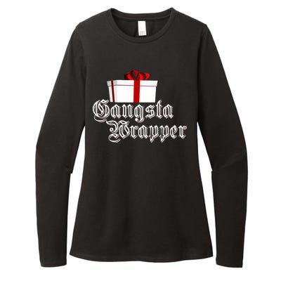 Gangster Wrapper Womens CVC Long Sleeve Shirt