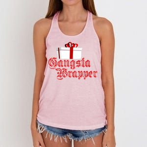 Gangster Wrapper Women's Knotted Racerback Tank