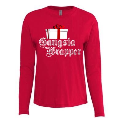 Gangster Wrapper Womens Cotton Relaxed Long Sleeve T-Shirt