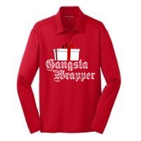 Gangster Wrapper Silk Touch Performance Long Sleeve Polo