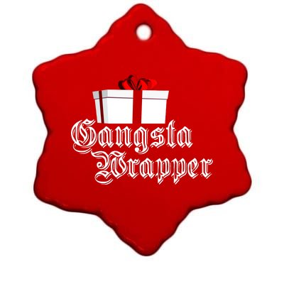 Gangster Wrapper Ceramic Star Ornament