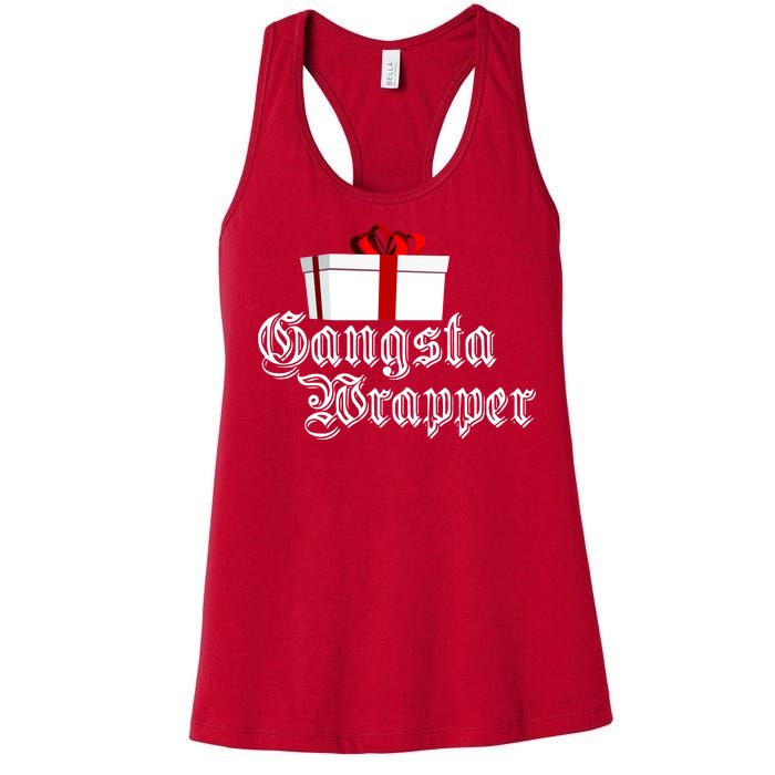 Gangster Wrapper Women's Racerback Tank