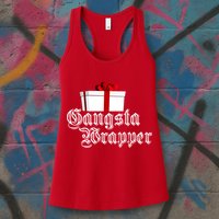 Gangster Wrapper Womens Tank Top