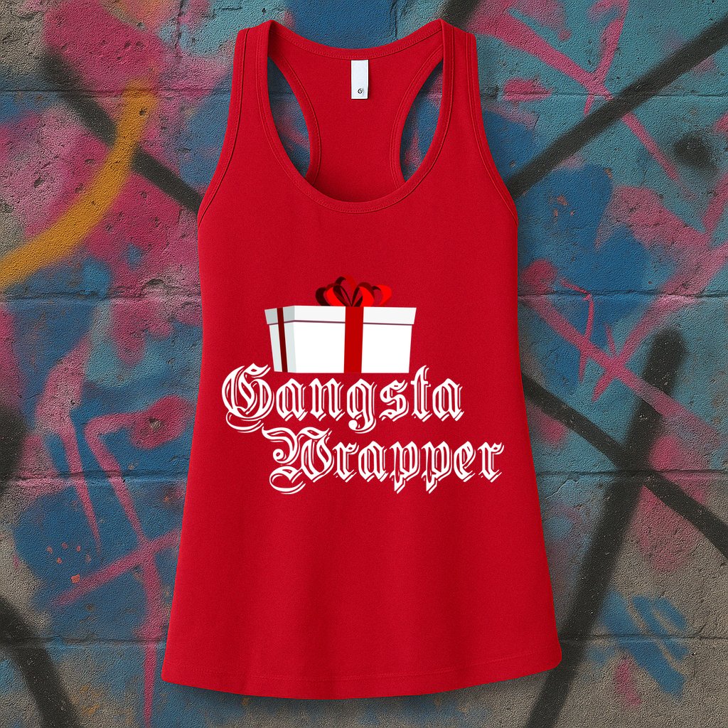 Gangster Wrapper Womens Tank Top