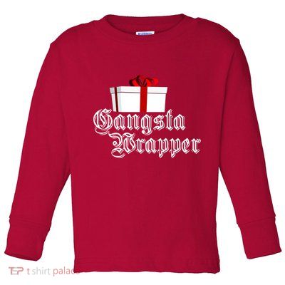 Gangster Wrapper Toddler Long Sleeve Shirt