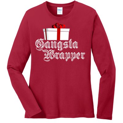 Gangster Wrapper Ladies Long Sleeve Shirt