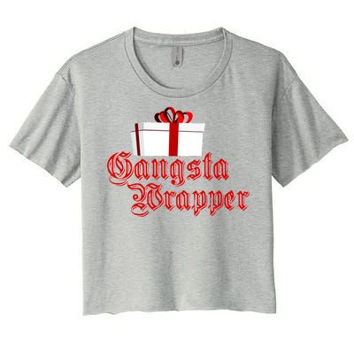 Gangster Wrapper Women's Crop Top Tee