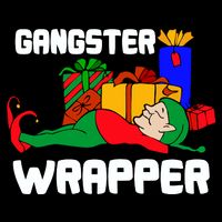 Gangster Wrapper Elf Gift Wrapping City Backpack