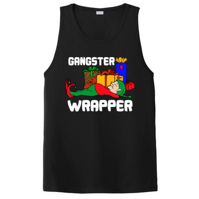 Gangster Wrapper Elf Gift Wrapping PosiCharge Competitor Tank