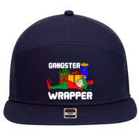 Gangster Wrapper Elf Gift Wrapping 7 Panel Mesh Trucker Snapback Hat