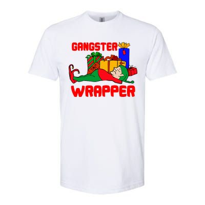 Gangster Wrapper Elf Gift Wrapping Softstyle® CVC T-Shirt