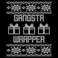 Gangster Wrapper Ugly Christmas Performance Shirt