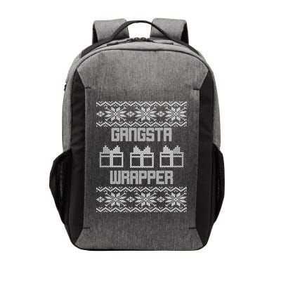 Gangster Wrapper Ugly Christmas Vector Backpack