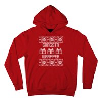 Gangster Wrapper Ugly Christmas Hoodie