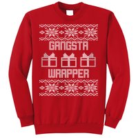 Gangster Wrapper Ugly Christmas Sweatshirt