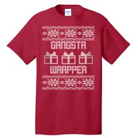 Gangster Wrapper Ugly Christmas Tall T-Shirt