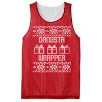 Gangster Wrapper Ugly Christmas Mesh Reversible Basketball Jersey Tank