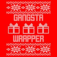 Gangster Wrapper Ugly Christmas Baby Bodysuit