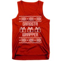 Gangster Wrapper Ugly Christmas Tank Top