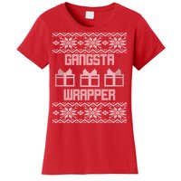 Gangster Wrapper Ugly Christmas Women's T-Shirt