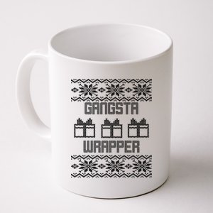 Gangster Wrapper Ugly Christmas Coffee Mug