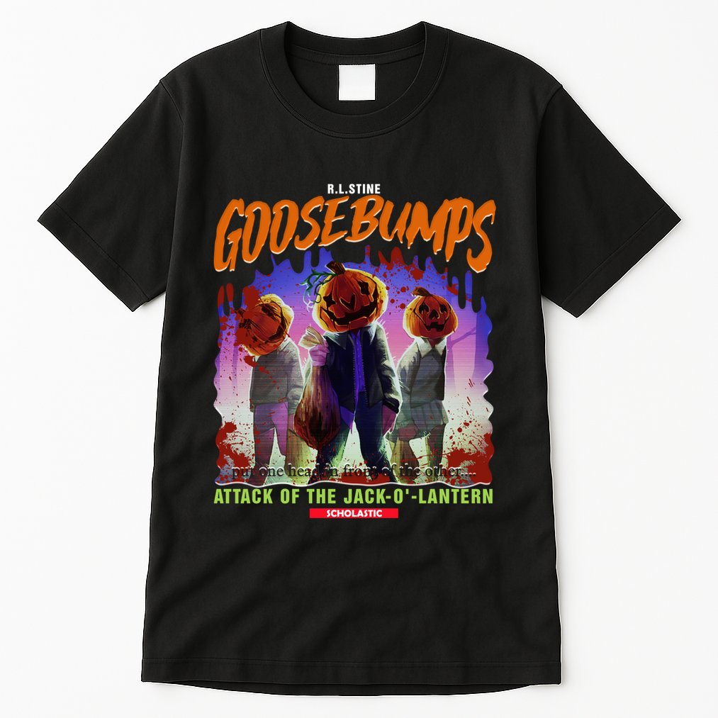 Goosebumps Attack Of Jack O Lantern One Day At Horror Land Classic Tall T-Shirt
