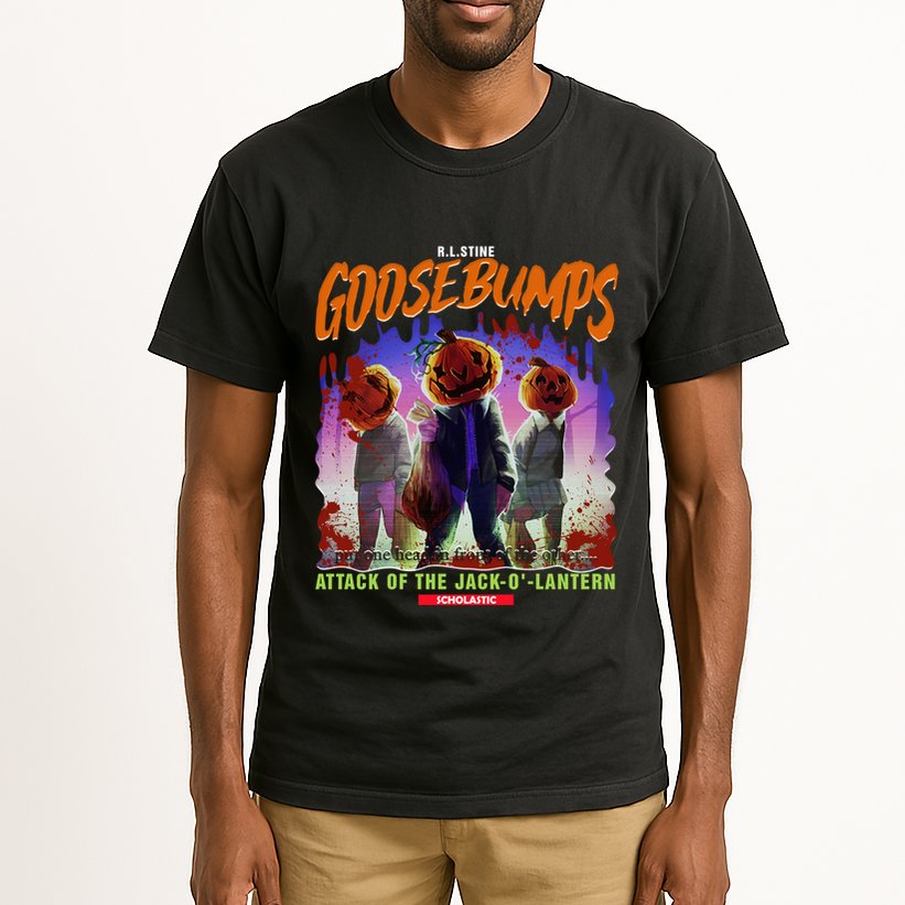 Goosebumps Attack Of Jack O Lantern One Day At Horror Land Classic Tall T-Shirt