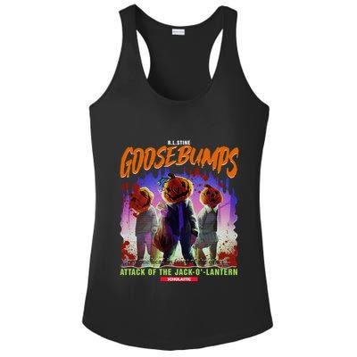 Goosebumps Attack Of Jack O Lantern One Day At Horror Land Classic Ladies PosiCharge Competitor Racerback Tank
