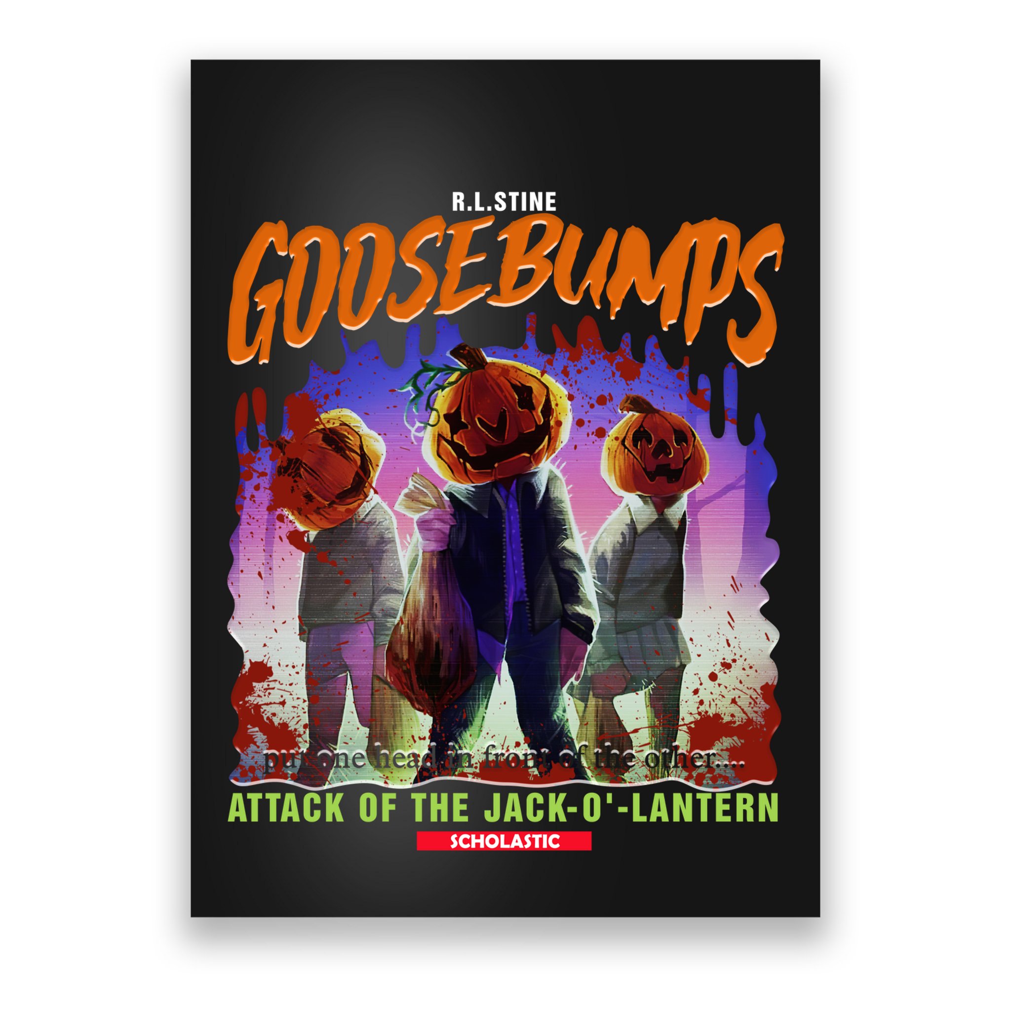 Goosebumps Attack Of Jack O Lantern One Day At Horror Land Classic Poster