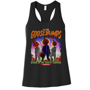 Goosebumps Attack Of Jack O Lantern One Day At Horror Land Classic Women's Racerback Tank